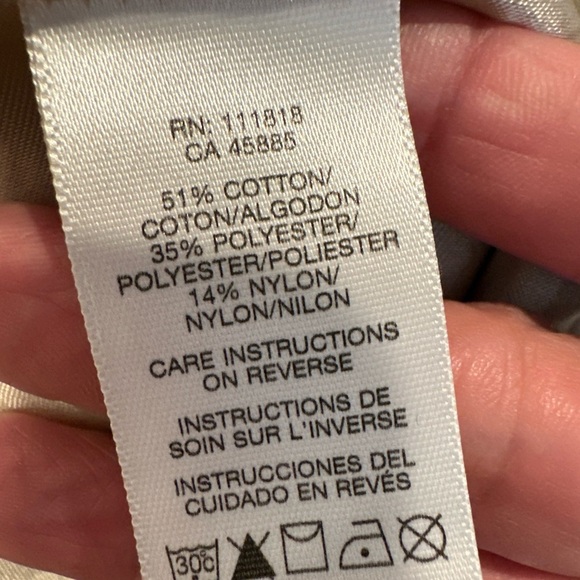 MICHAEL KORS MENS JACKET FULL ZIPPER 6 POCKETS IVORY XL - Picture 9 of 10